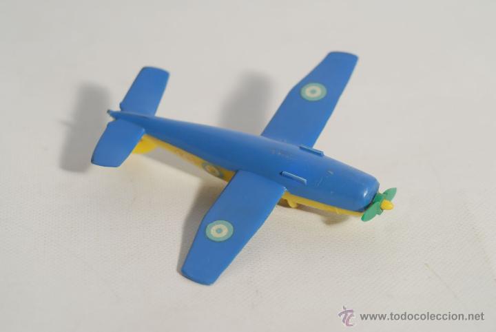 Figuras de goma y PVC: Avi&oacute;n de pl&aacute;stico duro. 10109. 51. - Foto 2