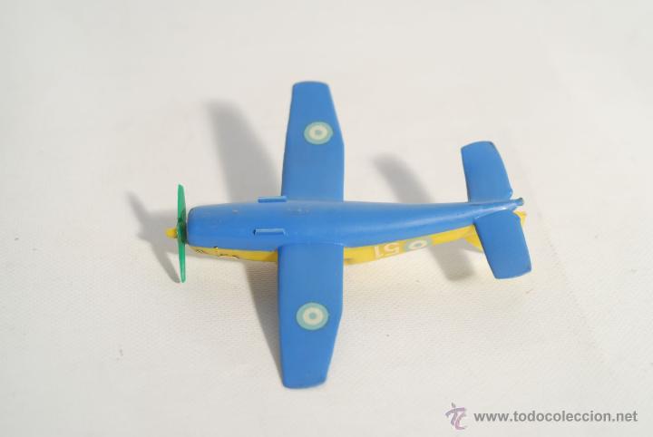Figuras de goma y PVC: Avi&oacute;n de pl&aacute;stico duro. 10109. 51. - Foto 3