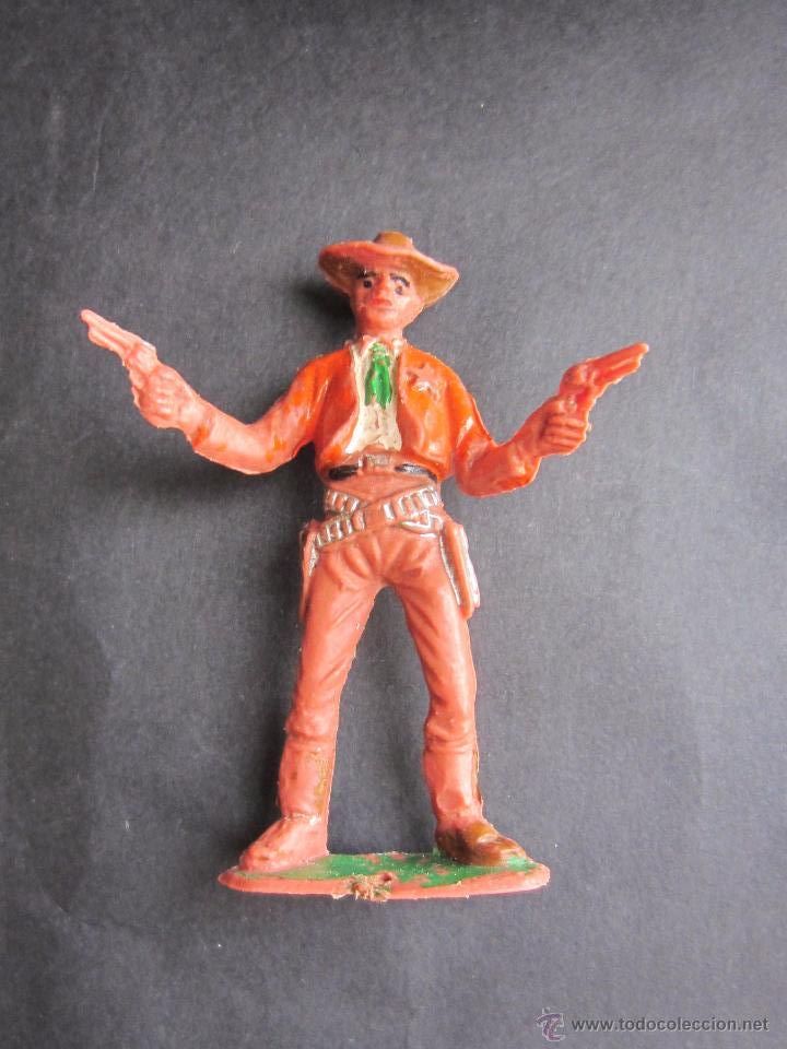 Figuras de goma y PVC: Figura Vaquero .Comansi. - Foto 1