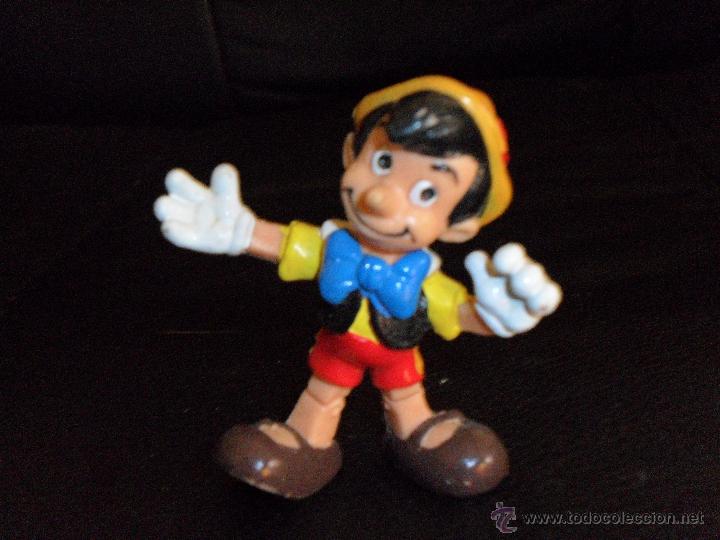 Figuras de goma y PVC: PINOCHO - MARCA: DISNEY BULLY - Foto 1