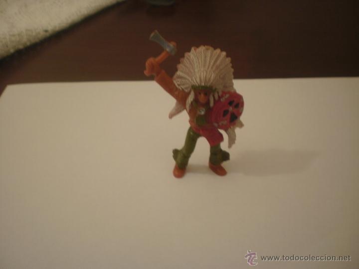 Figuras de goma y PVC: INDIO DE COMANSI INDIOS Y VAQUEROS MADE IN SPAIN ENRLAG - Foto 1