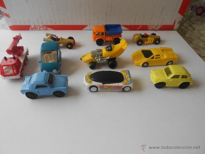 genial lote 26 coches huevos kinder ferrero var - Acheter Figurines Kinder  Surprise sur todocoleccion