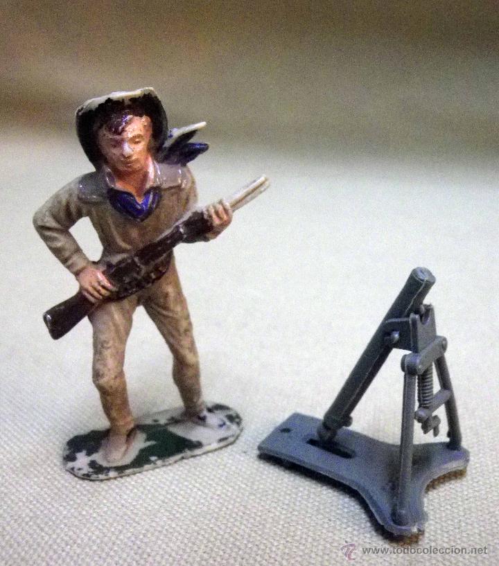 Figuras de Goma y PVC: COMPLEMENTO FIGURA DE PLASTICO, MORTERO, ADAPTABLE A FIGURAS DE PECH