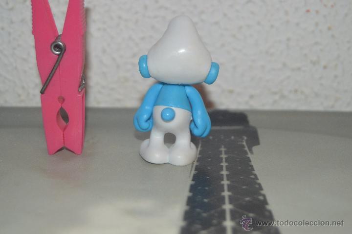 Figuras de goma y PVC: mu&ntilde;eco figura pitufo pitufos peyo - Foto 3