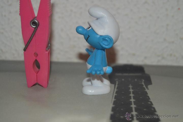 Figuras de goma y PVC: mu&ntilde;eco figura pitufo pitufos peyo - Foto 2