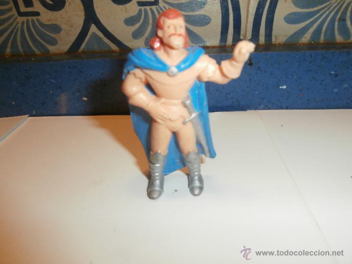 Gummi- und PVC-Figuren: figura de juguete, heroe con capa, yolanda 1995