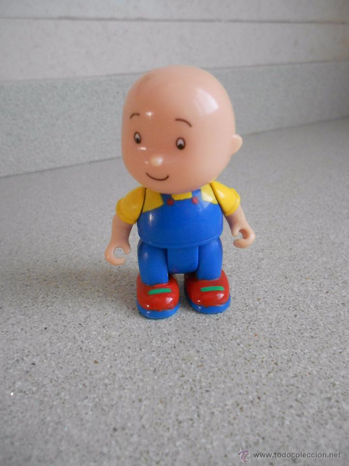 Figuras de goma y PVC: figura articulada ,caillou  , 9cm - Foto 1