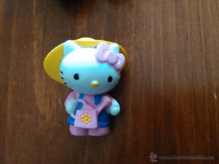 Figuras de goma Kinder: hello kitty jardinera huevos kinder - Foto 1