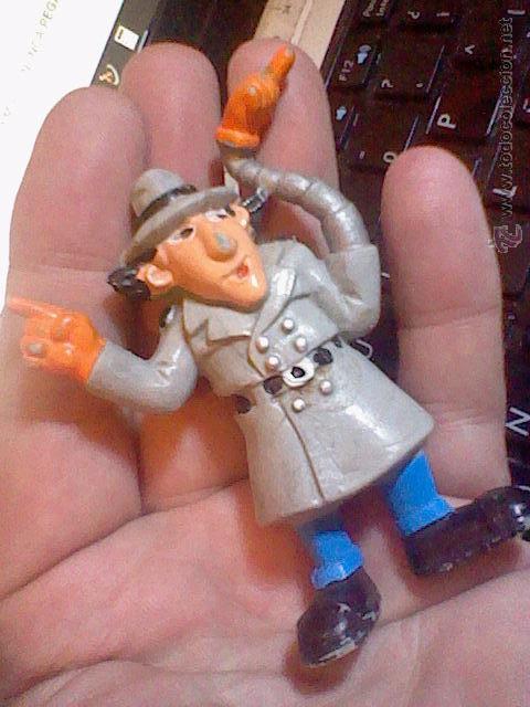 Figuras de goma y PVC: figura inspector Gadget P & M - Foto 1