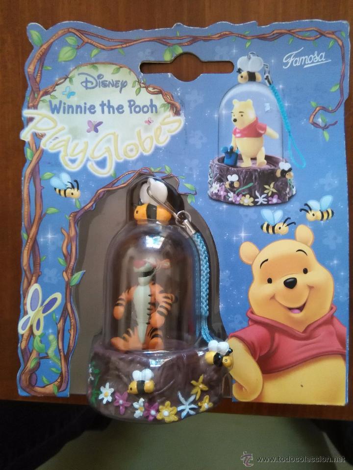 Figuras de goma y PVC: COLGADOR DE FAMOSA WINNIE THE POOH ORIGINAL DISNEY