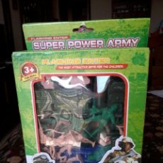 Figuras de Goma y PVC: SUPER POWER ARMY. THE MOST ATTRACTIVE GIFTS FOR THE CHILDREN. EJERCITO SUPERPODER. CAJAN NUEVA PREC. Lote 52841959
