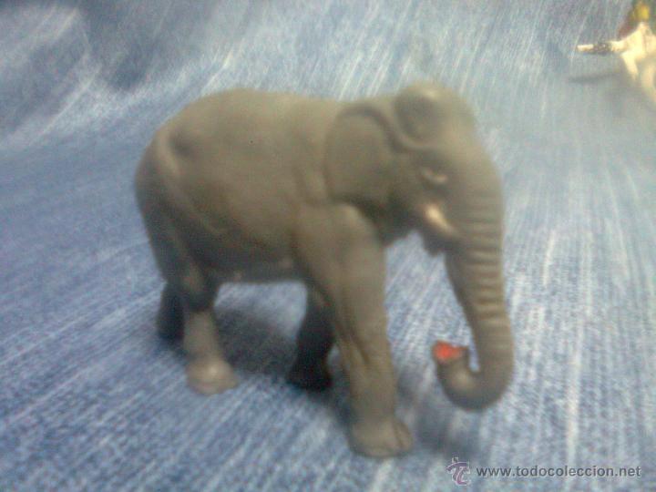 Figuras de goma y PVC: Elefante comansi a&ntilde;os 60&acute;s - 6 cms - Foto 1