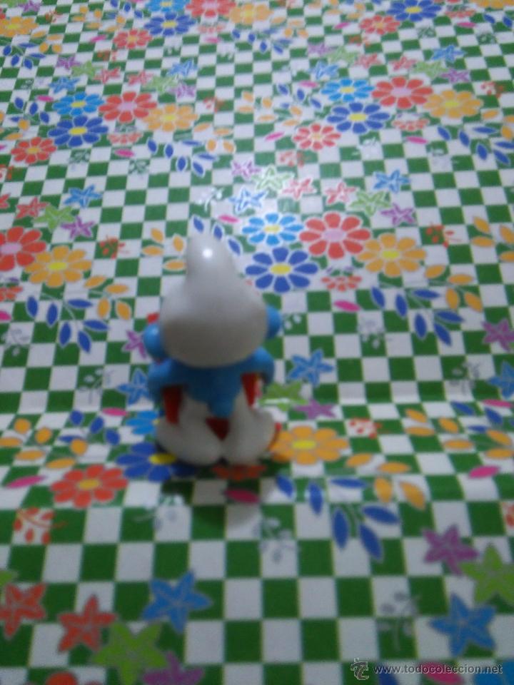 Figuras de goma Kinder: smurfs pitufos pitufo smurf kinder - Foto 3
