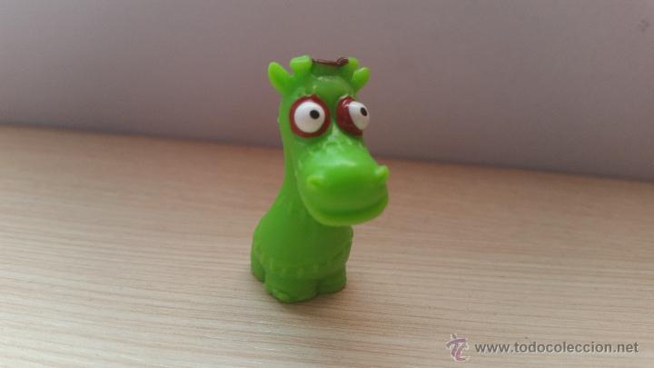 Gummi- und PVC-Figuren: FIGURITA DE PL&Aacute;STICO GOMA ZOMLINGS SERIE 3. N&ordm; 255 GIRALDO