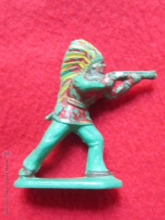 Figuras de goma y PVC: INDIO. FIGURA. DISPARANDO. - Foto 1