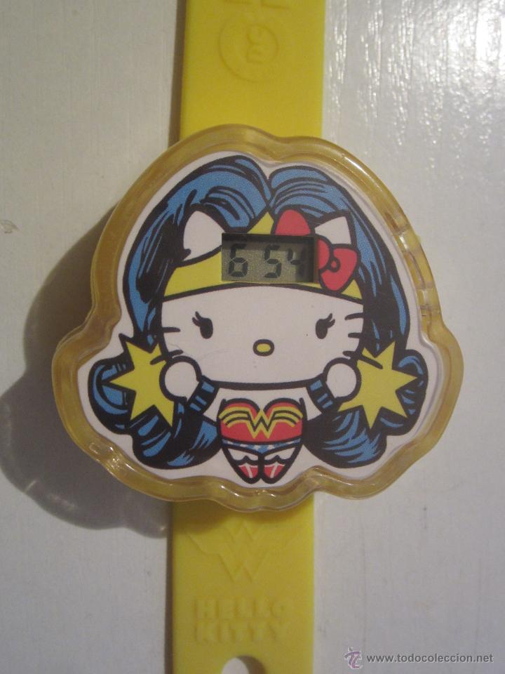 Figuras de goma y PVC: RELOJ DE PULSERA HELLO KITTY - Foto 1