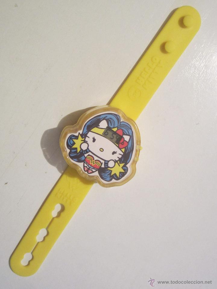 Figuras de goma y PVC: RELOJ DE PULSERA HELLO KITTY - Foto 2