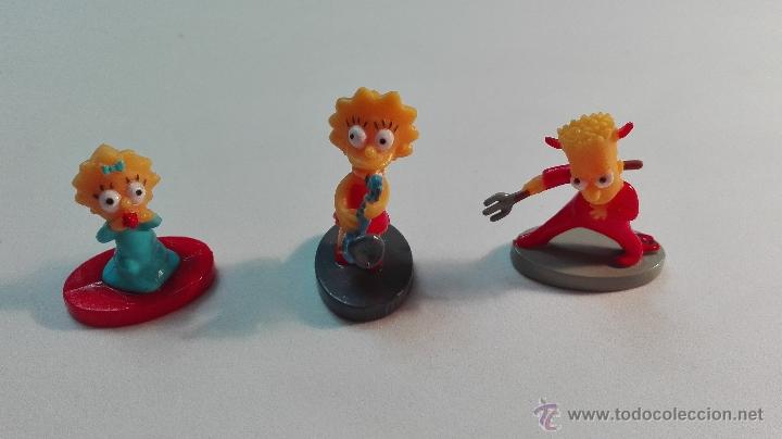 Figuras de Goma y PVC: LOTE DE MU&Ntilde;ECOS - SIMPSONS(PACK DE 3).