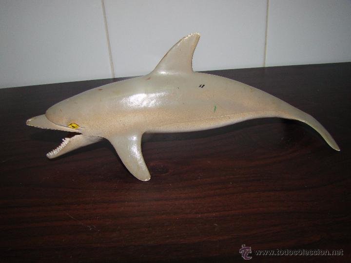 Figuras de goma y PVC: DELF&Iacute;N DE GRAN TAMA&Ntilde;O - Foto 1