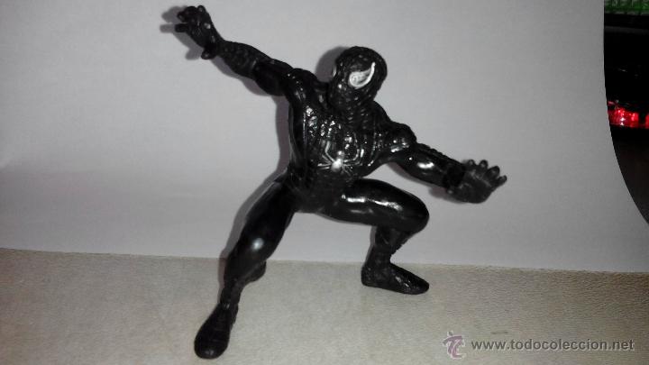 Figuras de goma y PVC: SPIDERMAN NEGRO - YOLANDA - MARVEL 1996 - Foto 1
