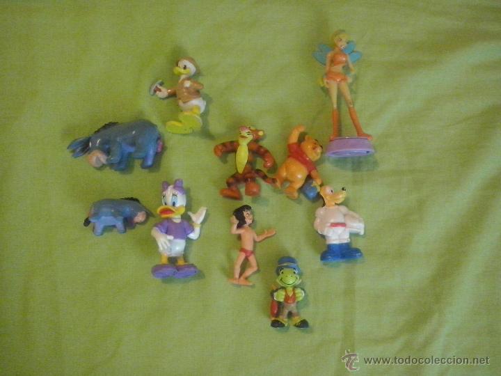 Figuras de goma y PVC: 10 figuras disney - Foto 1