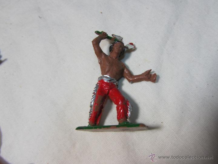Figuras de goma y PVC: 3 indios de pl&aacute;stico - Foto 4