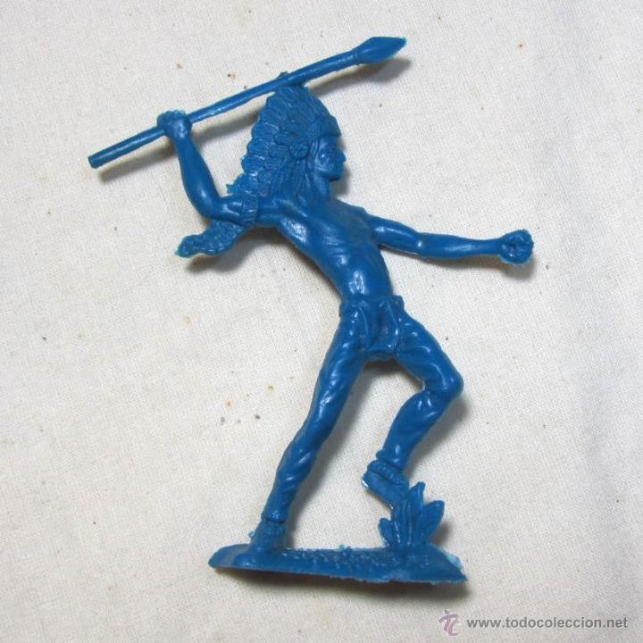 Figuras de goma y PVC: Indio grande de pl&aacute;stico - Foto 1