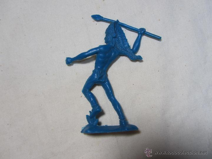 Figuras de goma y PVC: Indio grande de pl&aacute;stico - Foto 4