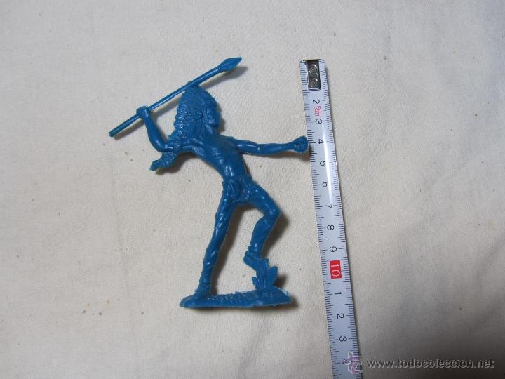 Figuras de goma y PVC: Indio grande de pl&aacute;stico - Foto 7
