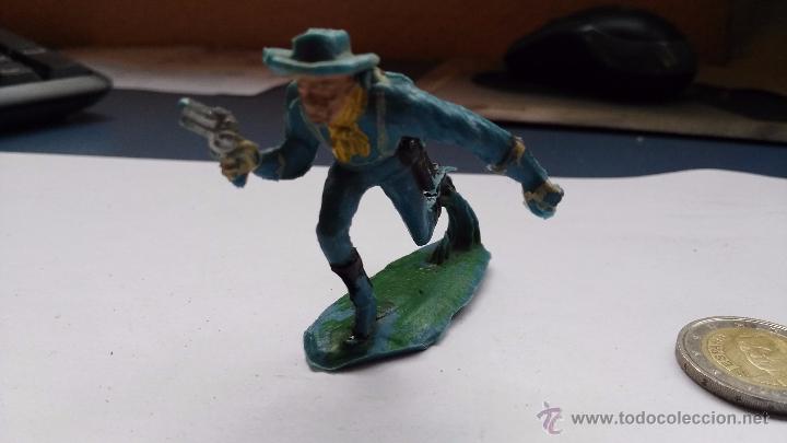 Figuras de goma y PVC: figura en plastico septimo caballeria - Foto 1