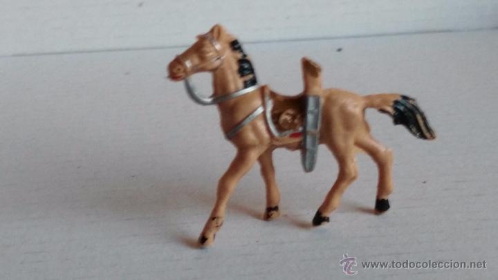 Figuras de goma y PVC: comansi mini oeste a&ntilde;os 60 caballo - Foto 1