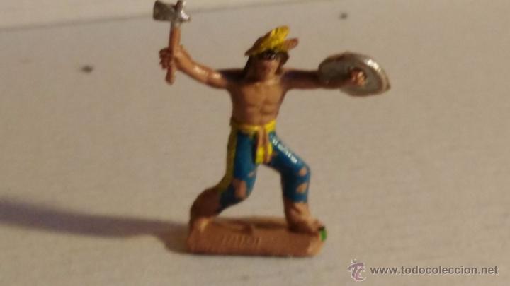Figuras de goma y PVC: comansi mini oeste a&ntilde;os 60 indio - Foto 1