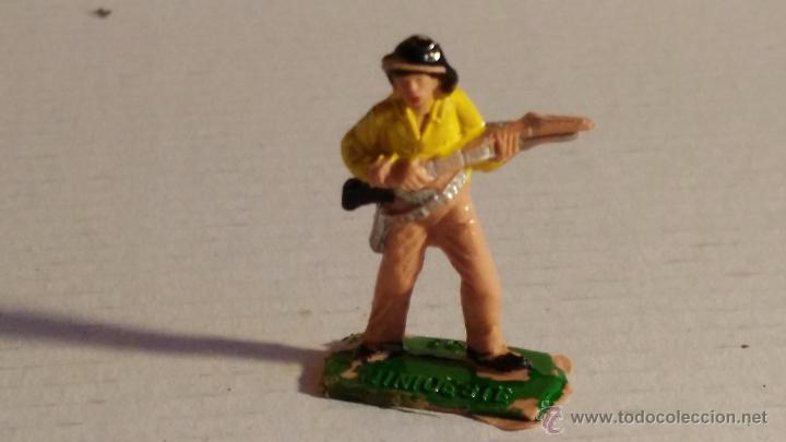 Figuras de goma y PVC: comansi mini oeste a&ntilde;os 60 vaquero - Foto 1