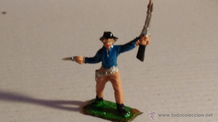 Figuras de goma y PVC: comansi mini oeste a&ntilde;os 60 vaquero - Foto 1