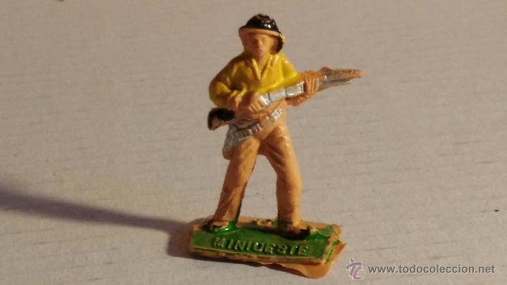 Figuras de goma y PVC: comansi mini oeste a&ntilde;os 60 vaquero - Foto 1