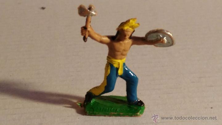 Figuras de goma y PVC: comansi mini oeste a&ntilde;os 60 indio - Foto 1