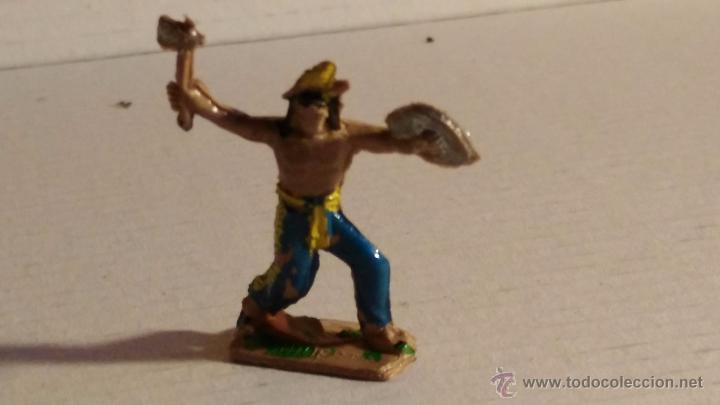 Figuras de goma y PVC: comansi mini oeste a&ntilde;os 60 indio - Foto 1