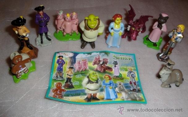 Kinder Figures: Kinder - Sherk .Shrerek . Coleccion Completa Sherek - Kinder Sherk - Coleccion Completa Sherk .