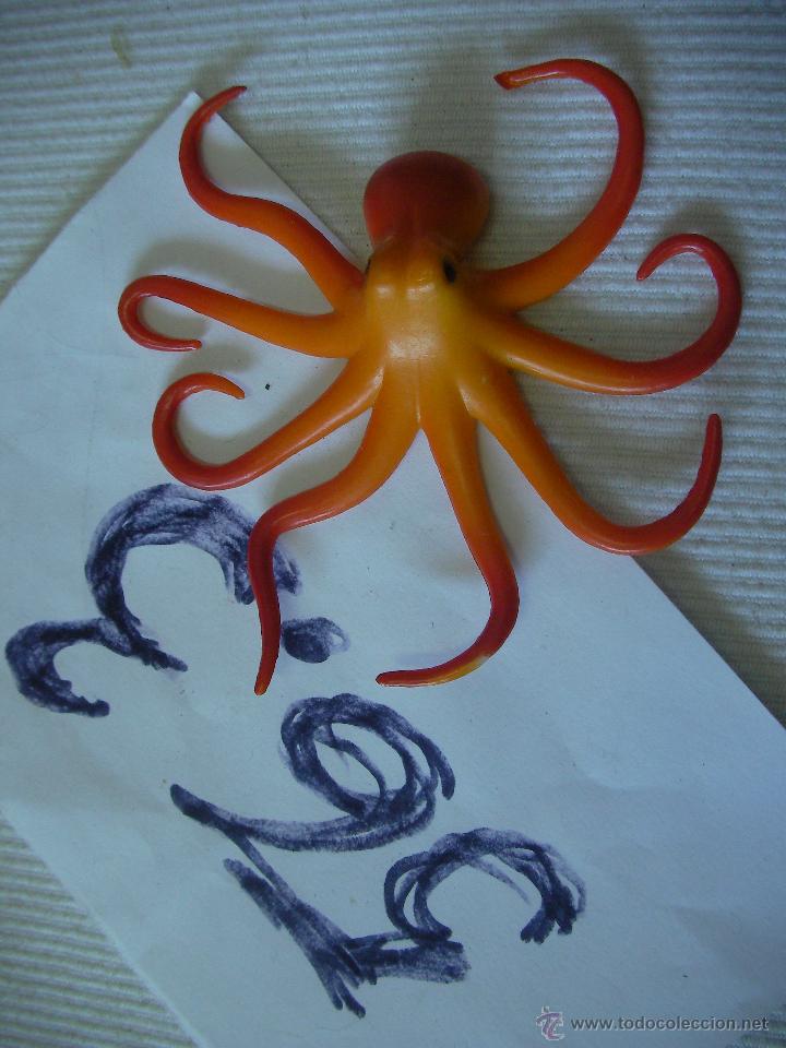 Figuras de goma y PVC: PULPO - ENVIO GRATIS A ESPA&Ntilde;A - Foto 1