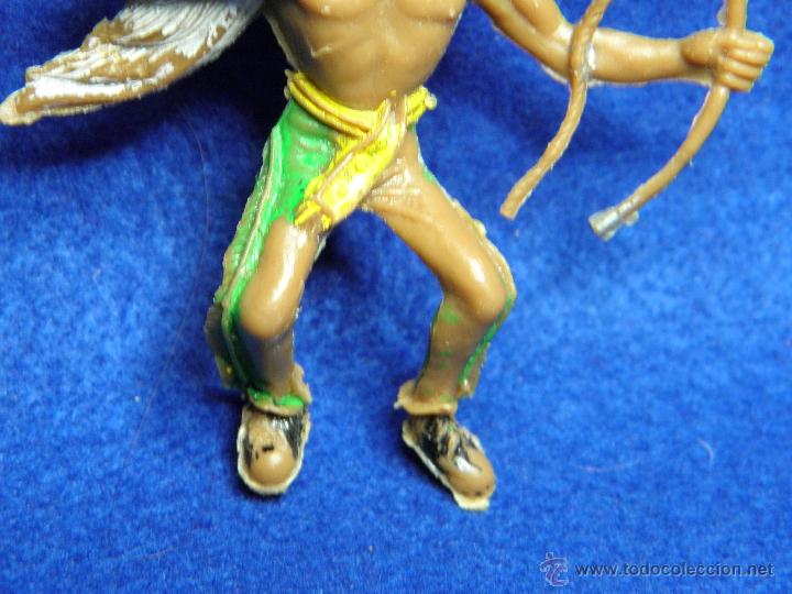 Figuras de goma y PVC: INDIO A CABALLO CON ARCO DE COMANSI - Foto 3