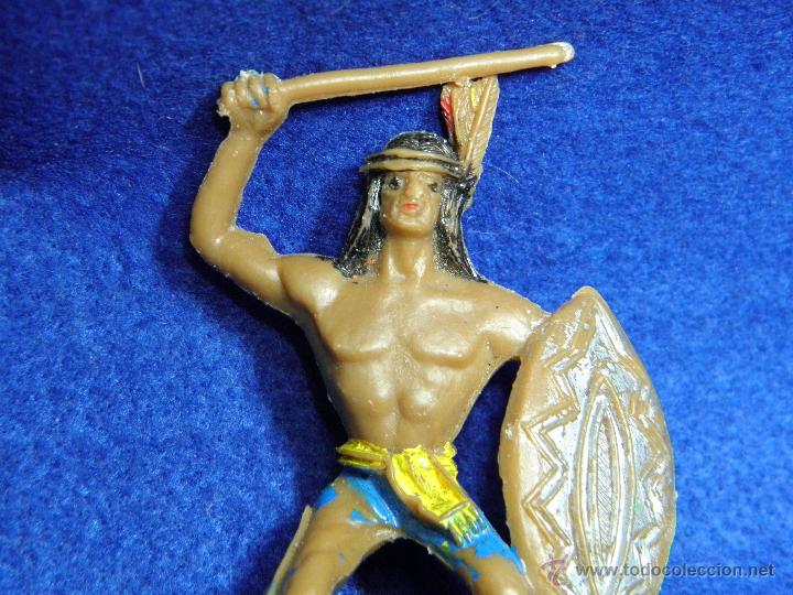Figuras de goma y PVC: INDIO A CABALLO CON ARCO DE COMANSI - Foto 2