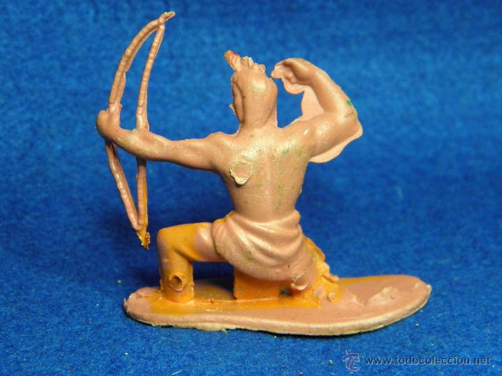 Figuras de goma y PVC: INDIO CON ARCO DE COMANSI - Foto 2