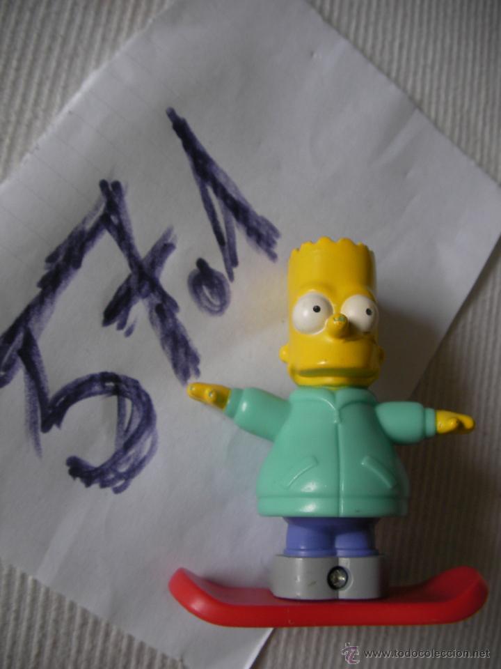 Figuras de goma y PVC: BART SIMPSON SURFER - ENVIO GRATIS A ESPA&Ntilde;A - Foto 1
