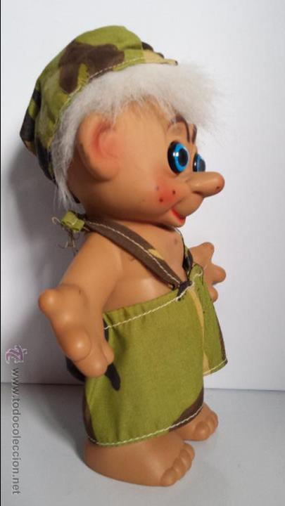Figuras de goma y PVC: FIGURA DE TROLL GRANDE - Foto 5