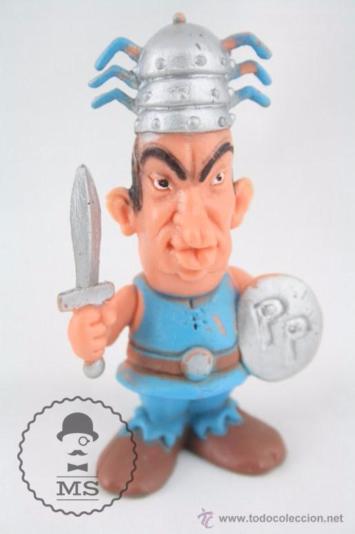 Rubber and PVC Figures: Figurita de Goma de F. &Aacute;lvarez Cascos Caricaturizado - Gallego & Rey - A&ntilde;os 80. Monclis - Star Toys