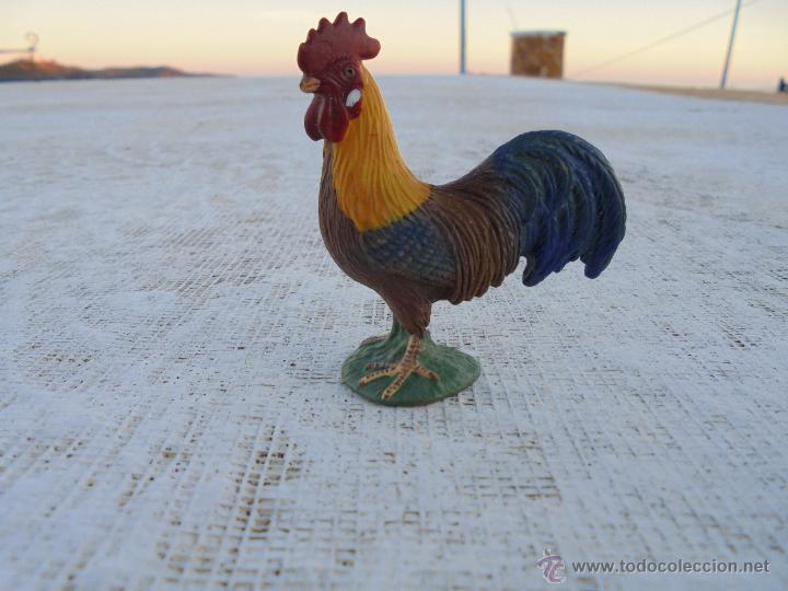Figuras de goma y PVC: BONITO GALLO SCHLEICH - Foto 1