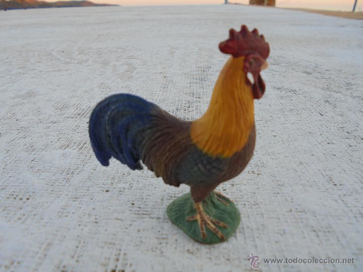 Figuras de goma y PVC: BONITO GALLO SCHLEICH - Foto 2