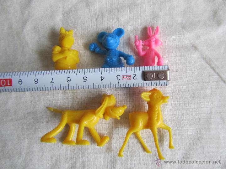 Figuras de goma y PVC: 5 figuras pl&aacute;stico Dunkin Disney - Foto 2