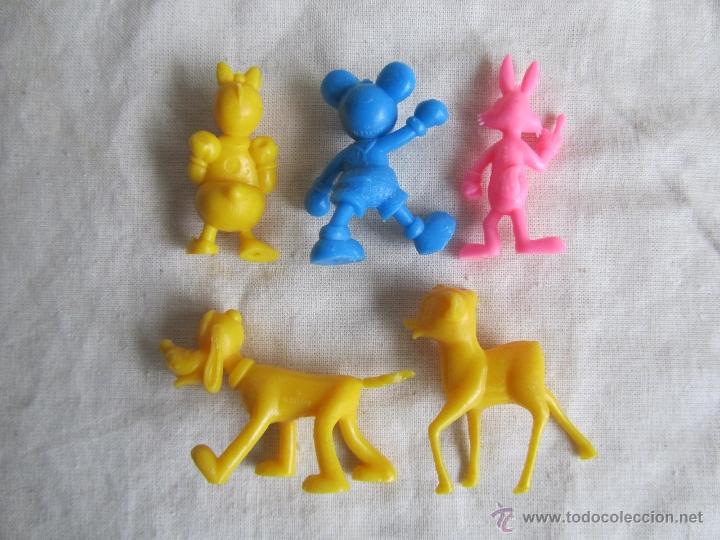 Figuras de goma y PVC: 5 figuras pl&aacute;stico Dunkin Disney - Foto 3
