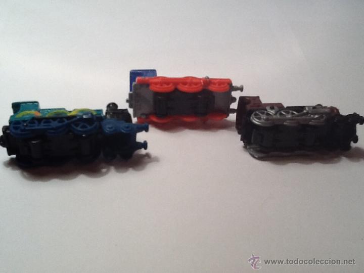 Figuras de goma Kinder: Miniaturas kinder trenes - Foto 5